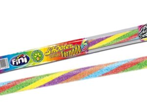 מקל גומי ריינבאו עם מילוי מתוק - FINI RAINBOW TORNADO
