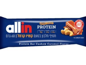 חטיף חלבון קשיו קרמל - ALL IN