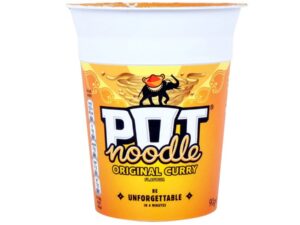 נודלס בסגנון הודי קארי- POT NOODLES Original Curry