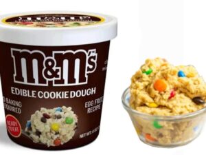 בצק עוגיות עם סוכריות - M&M'S Edible Cookie Dough