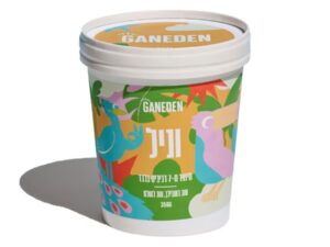 גלידה גןעדן - וניל - טבעונית GANEDEN