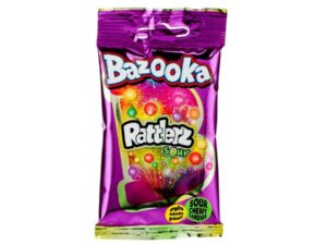 סוכריות לעיסה חמוצות - BAZOOKA RATTLERZ SOUR