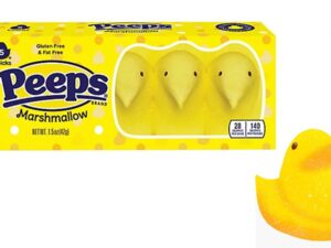 5 אפרוחי מרשמלו צהובים - PEEPS
