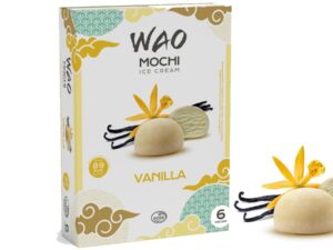 מוצ'י גלידה בטעם וניל- WAO MOCHIE