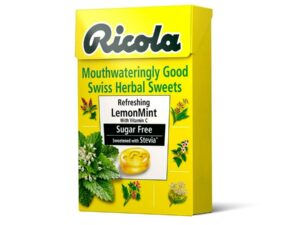 סוכריות צמחים ללא תוספת סוכר - לימון מנטה - RICOLA