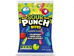 חתיכות גומי חמוצים במיקס טעמים - Sour Punch Bites Assorted