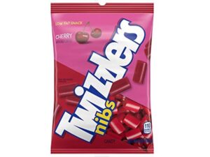 חתיכות ממתק בטעם דובדבן -  TWIZZLERS NIBS