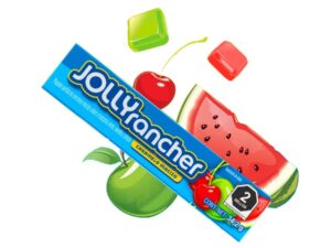 סוכריות בטעמי פירות - JOLLY RANCHER ASSORTED HARD CANDY ROLL