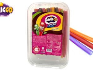 צינורות ממולאים במיקס צבעוני בקופסא - Minicco
