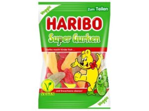 סוכריות גומי "מלפפון חמוץ" בטעמי פירות - HARIBO SUPER GURKEN
