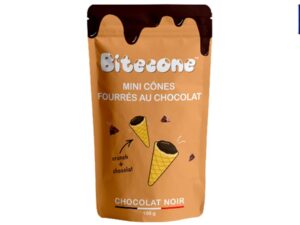 הסוף של הטילון שוקולד מריר - BITECONE DARK CHOCOLATE