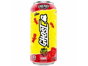 משקה אנרגיה בטעם פטל חמוץ - Ghost Energy Sour Patch Kids Raspberry