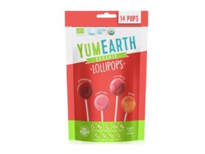 שקית 14 סוכריות אורגניות על מקל - YUM EARTH ORGANIC