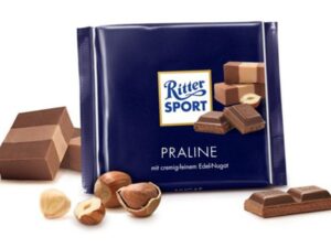 שוקולד חלב ממולא קרם פרלין - RITTER SPORT PRALINE