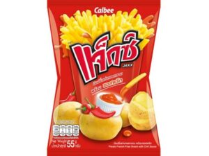 מקלוני צ'יפס עם מטבל צ'ילי - CALBEE