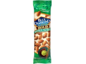 שקית שקדים אישית בטעם וואסאבי סויה - Blue Diamond Bold Wasabi & Soy Sauce