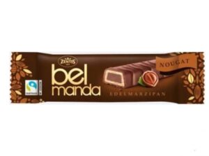 חטיף מרציפן איכותי עם ליבת נוגט מצופה שוקולד - ZENTIS BEL MANDA