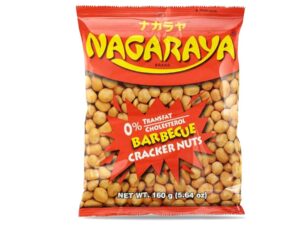 בוטנים מצופים בטעם ברביקיו - Nagaraya Cracker Nuts Barbecue
