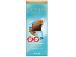 שוקולד חלב מעולה עם שברי קרמל מלוח - GODIVA