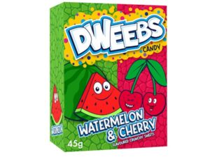 קופסת סוכריות קטנטנות אבטיח דובדבן - Dweebs Watermelon & cherry
