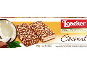 וופל לואקר שוקולד במילוי קרם קוקוס - LOACKER Coconut Patisserie