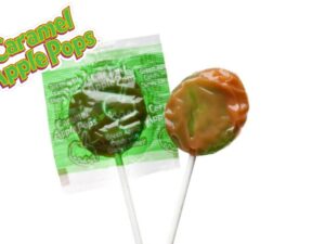 סוכריה על מקל תפוח מקורמל - Tootsie Caramel Apple Lollipop