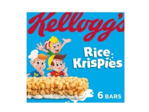 שישיית חטיפי פצפוצי אורז  -  Kellogg's Rice Crispies Snack Bars