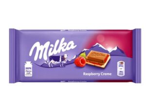 שוקולד חלב קרם פטל - מילקה - MILKA RASPBERRY CREME