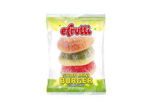 גומי המבורגר אישי חמוץ - Efrutti Sour Mini Burger