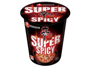 מרק ראמן נודלס חריף מאוד בכוס - Nongshim Shin Red Super Spicy Noodles