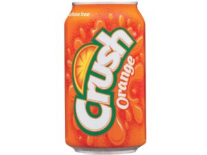 פחית משקה תוסס בטעם תפוז  - Crush Orange