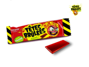 טופי חמוץ אישי בטעם תות – têtes brûlées