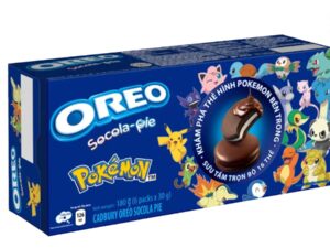 OREO SOCOLA - PIE - מהדורה מיוחדת עוגיות "פאי" פוקימון בטעם שוקולד במילוי מרשמלו