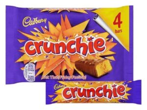מארז 4 חטיפי CADBURI CRUNCHIE