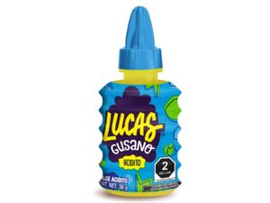 ממתק נוזלי חריף אש תפוח - Lucas Gusano Acidito Liquid candy