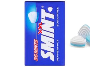סוכריות מנטה פפרמינט ללא סוכר - Smint Peppermint XXL