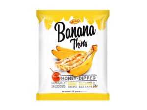 חטיף פרוסות בננה טבולות בדבש - Leslies Banana Thins Honey Dip