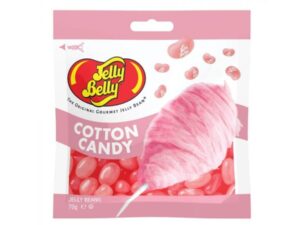 סוכריות גומי בטעם צמר גפן מתוק - JELLY BELLY COTTON CANDY