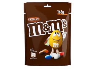 M&M שוקולד חלב בשקית חומה 165 גרם