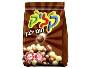 חטיף שוקולד חום לבן בשקית - קליק
