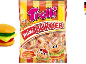 שקית עם מיני המבורגרים - TROLLI MINI BURGER