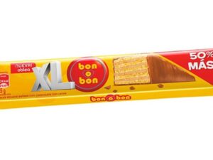 ופל מצופה חלב במילוי קרם בוטנים - BON O BON XL