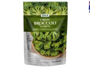 חטיף ברוקולי קריספי - DJ&A Crispy Broccolli Florets