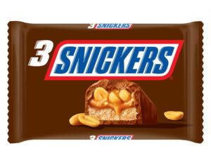 מארז 3 יחידות חטיף שוקולד SNICKERS -  גרם 150