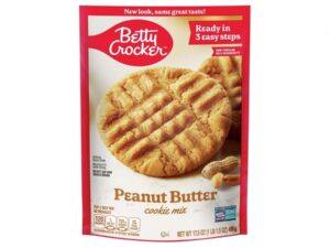 תערובת להכנת עוגיות חמאת בוטנים -Betty Crocker Peanut Butter Cookie Mix