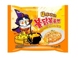 נודלס ראמן בטעם עוף 4 גבינות  -Samyang Buldak Quattro Cheese Hot Chicken
