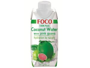 מי קוקוס עם גויאבה ורודה - FOCO