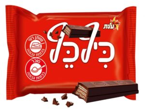 כיף כף חטיף ופל מצופה שוקולד - עלית
