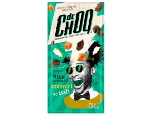 שוקולד חלב קרמל מלח ים -  DR.CHOQ Milk Caramel Seasalt