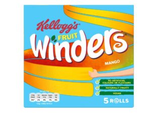 מארז 5 גלילי לדר מנגו -Kelloggs Fruit Winders Mango